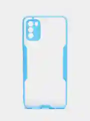Голубой чехол Bubble Slim Case для Xiaomi Redmi 9/9a/9c/9t/10X/NOTE8/9/10/9S/POCO X3/M3/MI10T