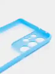Голубой чехол Bubble Slim Case для Samsung S21/ S21 Plus/ S21 Ultra/ M31/ M51