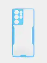 Голубой чехол Bubble Slim Case для Samsung S21/ S21 Plus/ S21 Ultra/ M31/ M51