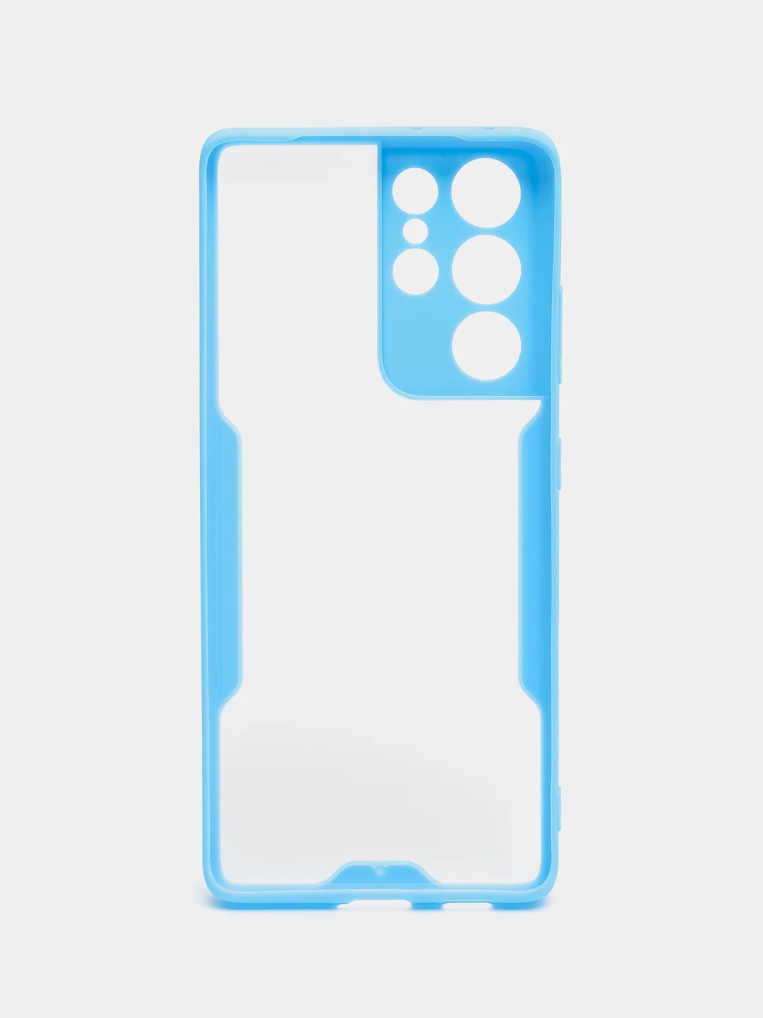 Голубой чехол Bubble Slim Case для Samsung S21/ S21 Plus/ S21 Ultra/ M31/ M51