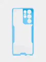Голубой чехол Bubble Slim Case для Samsung S21/ S21 Plus/ S21 Ultra/ M31/ M51