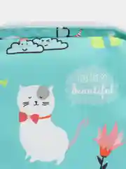 Салатовый женская косметичка-органайзер для гигиенических прокладок