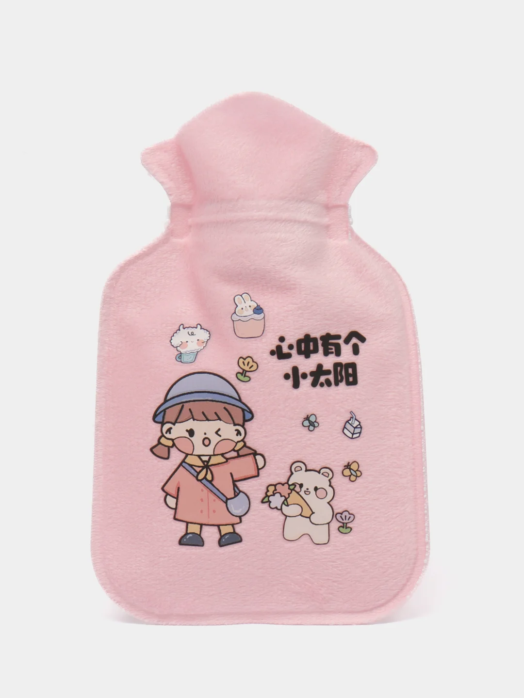 Кораллово-розовый грелка детская водяная (от колик)