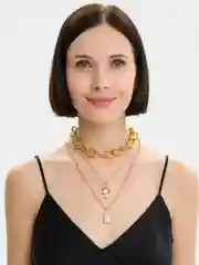 Золотой цепочка на шею