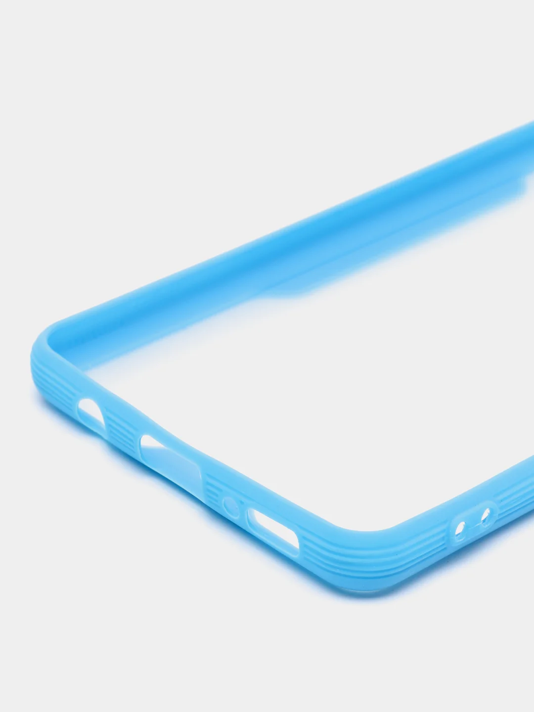 Голубой чехол Bubble Slim Case для Samsung a01core/A02/A10/A11/A21S/A22/A32/A50/A51/A52/A71/A72