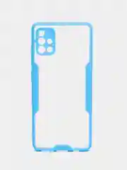 Голубой чехол Bubble Slim Case для Samsung a01core/A02/A10/A11/A21S/A22/A32/A50/A51/A52/A71/A72