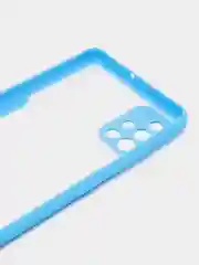 Голубой чехол Bubble Slim Case для Samsung a01core/A02/A10/A11/A21S/A22/A32/A50/A51/A52/A71/A72