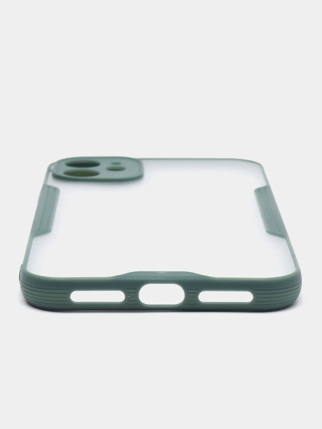 Хаки чехол Bubble Slim Case сиреневый для iPhone 14/13/13PRO/13/MINI/12/12MINI/11/7/7PLUS/X/XS