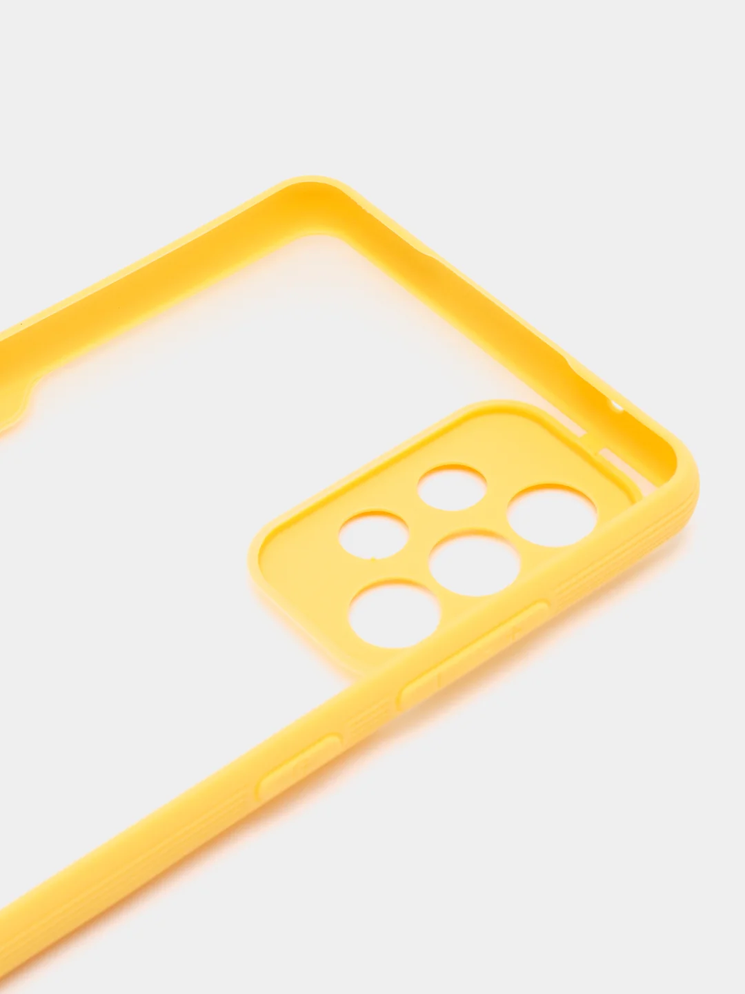 Желтый чехол Bubble Slim Case для Samsung a01core/A02/A10/A11/A21S/A22/A32/A50/A51/A52/A71/A72