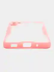 Розовый чехол Bubble Slim Case для Samsung a01core/A02/A10/A11/A21S/A22/A32/A50/A51/A52/A71/A72