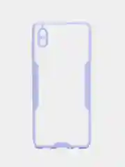 Сиреневый чехол Bubble Slim Case для Samsung a01core/A02/A10/A11/A21S/A22/A32/A50/A51/A52/A71/A72