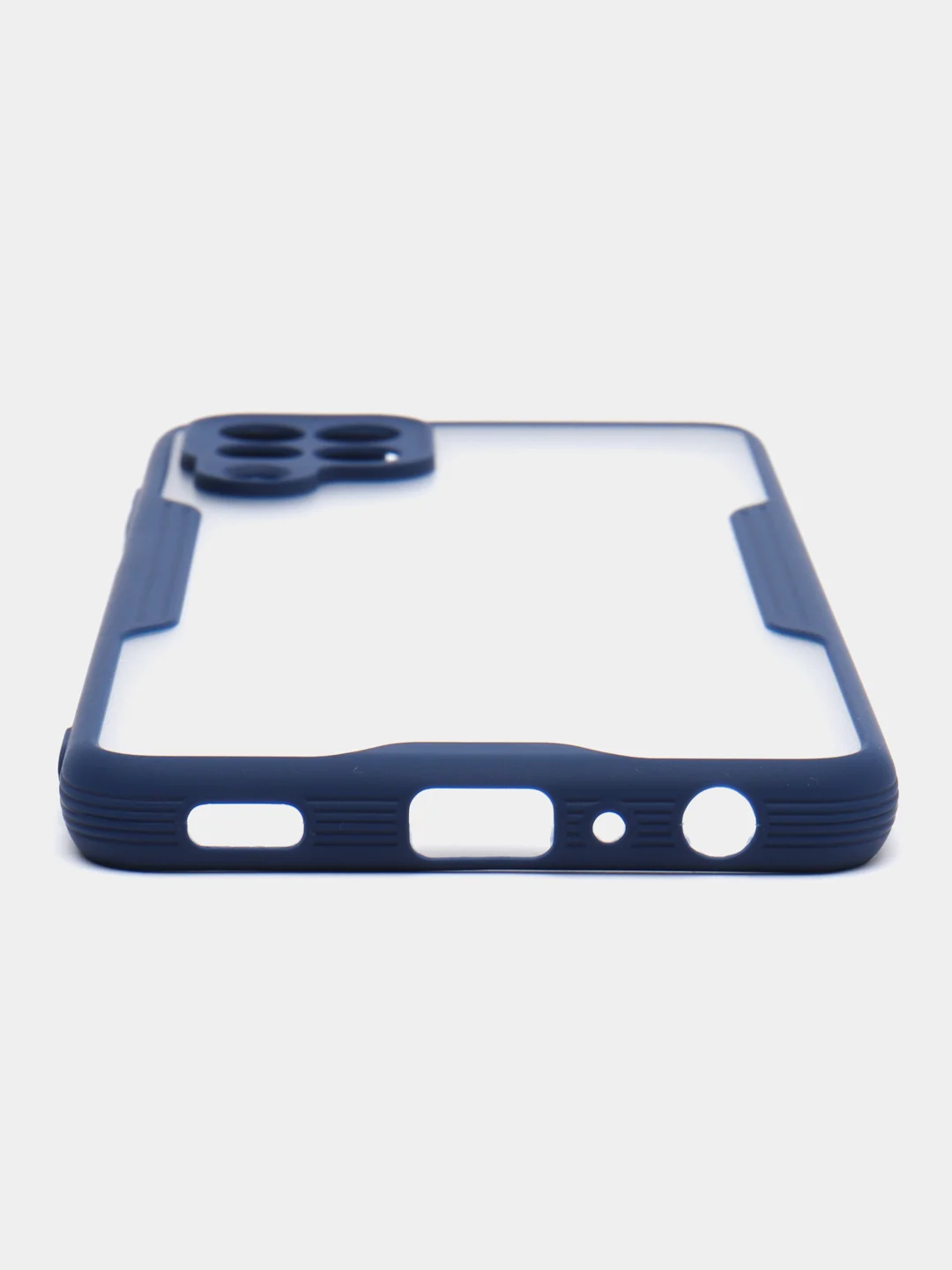 Темно-синий чехол Bubble Slim Case для Samsung a01core/A02/A10/A11/A21S/A22/A32/A50/A51/A52/A71/A72