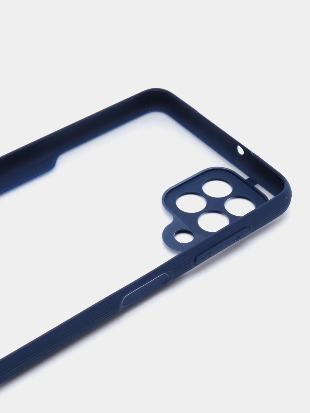 Темно-синий чехол Bubble Slim Case для Samsung a01core/A02/A10/A11/A21S/A22/A32/A50/A51/A52/A71/A72