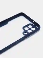Темно-синий чехол Bubble Slim Case для Samsung a01core/A02/A10/A11/A21S/A22/A32/A50/A51/A52/A71/A72
