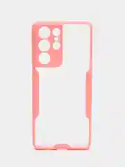 Розовый чехол Bubble Slim Case для Samsung S21/ S21 Plus/ S21 Ultra/ M31/ M51