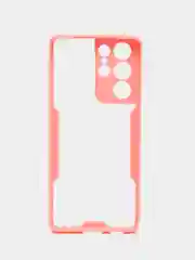 Розовый чехол Bubble Slim Case для Samsung S21/ S21 Plus/ S21 Ultra/ M31/ M51