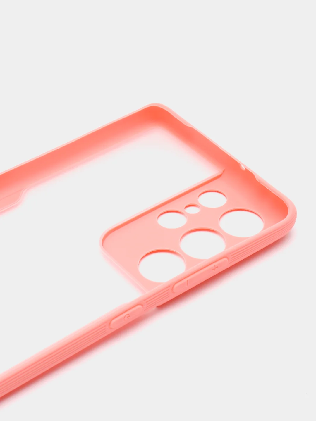 Розовый чехол Bubble Slim Case для Samsung S21/ S21 Plus/ S21 Ultra/ M31/ M51