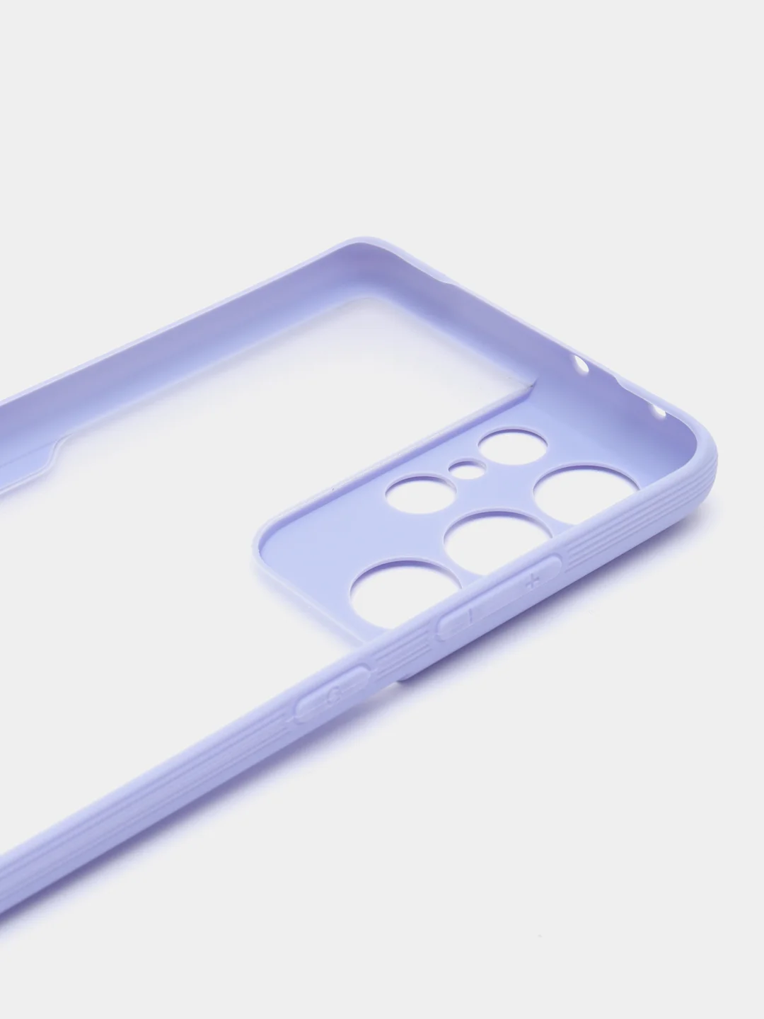 Сиреневый чехол Bubble Slim Case для Samsung S21/ S21 Plus/ S21 Ultra/ M31/ M51