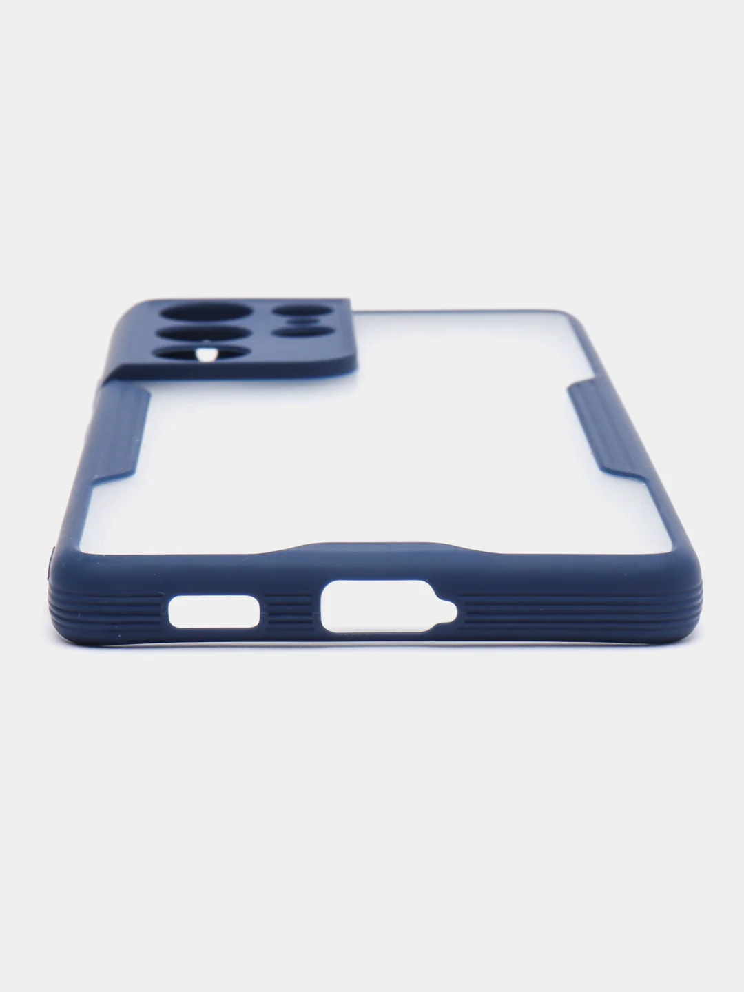 Темно-синий чехол Bubble Slim Case для Samsung S21/ S21 Plus/ S21 Ultra/ M31/ M51
