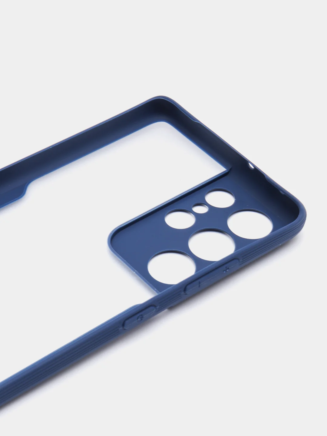 Темно-синий чехол Bubble Slim Case для Samsung S21/ S21 Plus/ S21 Ultra/ M31/ M51