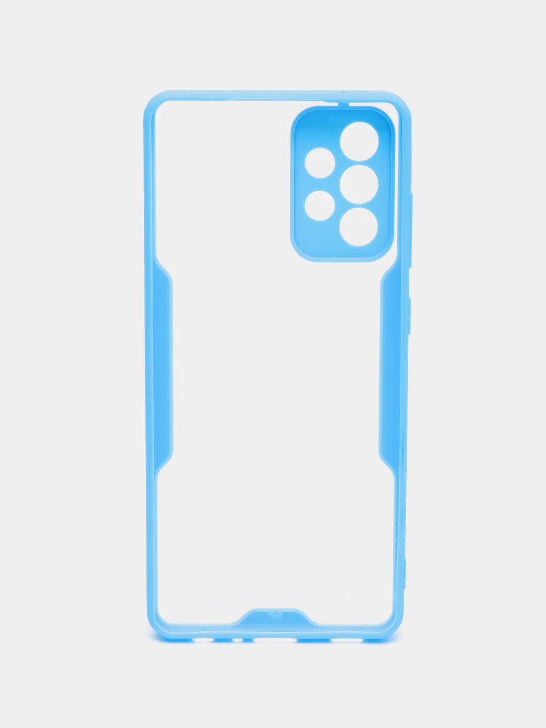 Голубой чехол Bubble Slim Case для Samsung a01core/A02/A10/A11/A21S/A22/A32/A50/A51/A52/A71/A72