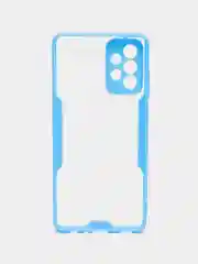 Голубой чехол Bubble Slim Case для Samsung a01core/A02/A10/A11/A21S/A22/A32/A50/A51/A52/A71/A72