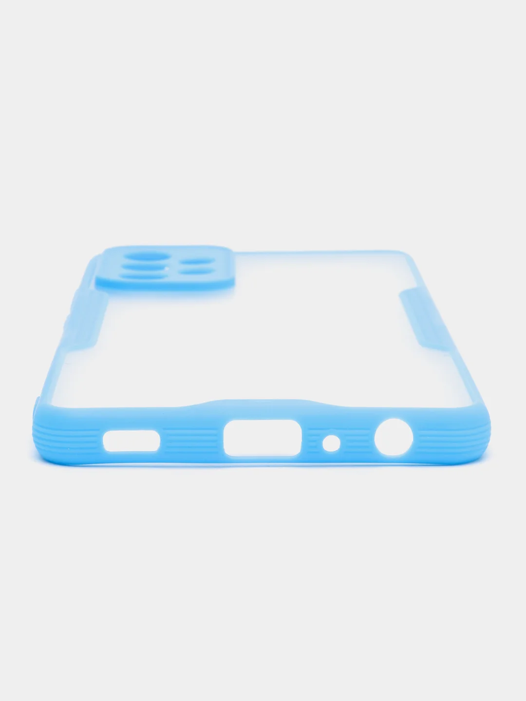 Голубой чехол Bubble Slim Case для Samsung a01core/A02/A10/A11/A21S/A22/A32/A50/A51/A52/A71/A72