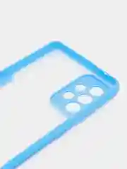Голубой чехол Bubble Slim Case для Samsung a01core/A02/A10/A11/A21S/A22/A32/A50/A51/A52/A71/A72