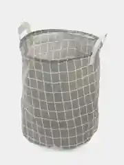 Серый корзина для игрушек и белья, складная, с ручками