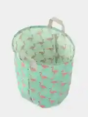 Аметистовый корзина для игрушек и белья, складная, с ручками