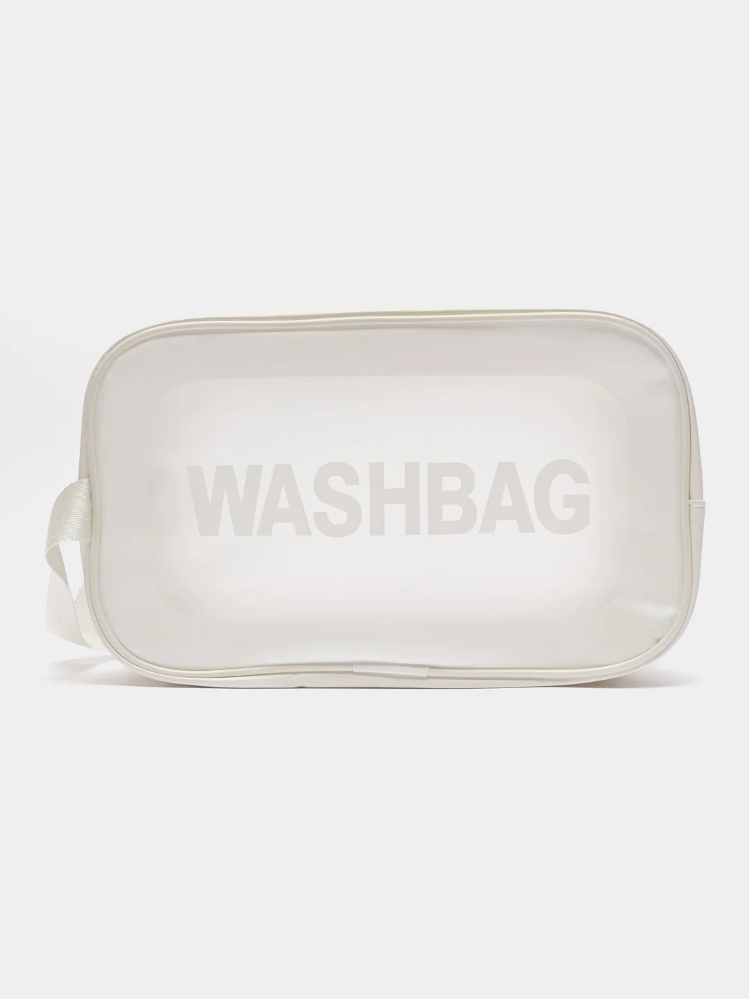 Белый сумка-косметичка Washbag водонепроницаемая / сумка для душа и бассейна