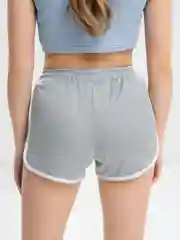 Серый шорты женские спортивные
