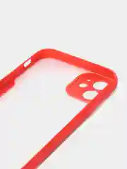 Красный чехол Bubble Slim Case сиреневый для iPhone 14/13/13PRO/13/MINI/12/12MINI/11/7/7PLUS/X/XS