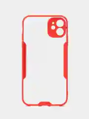 Красный чехол Bubble Slim Case сиреневый для iPhone 14/13/13PRO/13/MINI/12/12MINI/11/7/7PLUS/X/XS