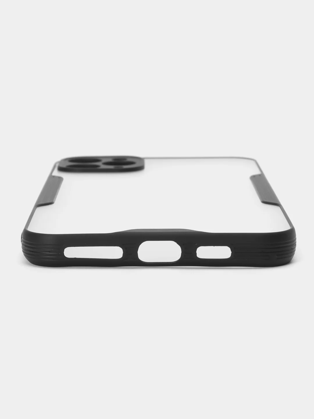 Черный чехол Bubble Slim Case сиреневый для iPhone 14/13/13PRO/13/MINI/12/12MINI/11/7/7PLUS/X/XS