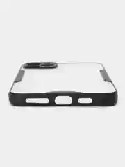 Черный чехол Bubble Slim Case сиреневый для iPhone 14/13/13PRO/13/MINI/12/12MINI/11/7/7PLUS/X/XS
