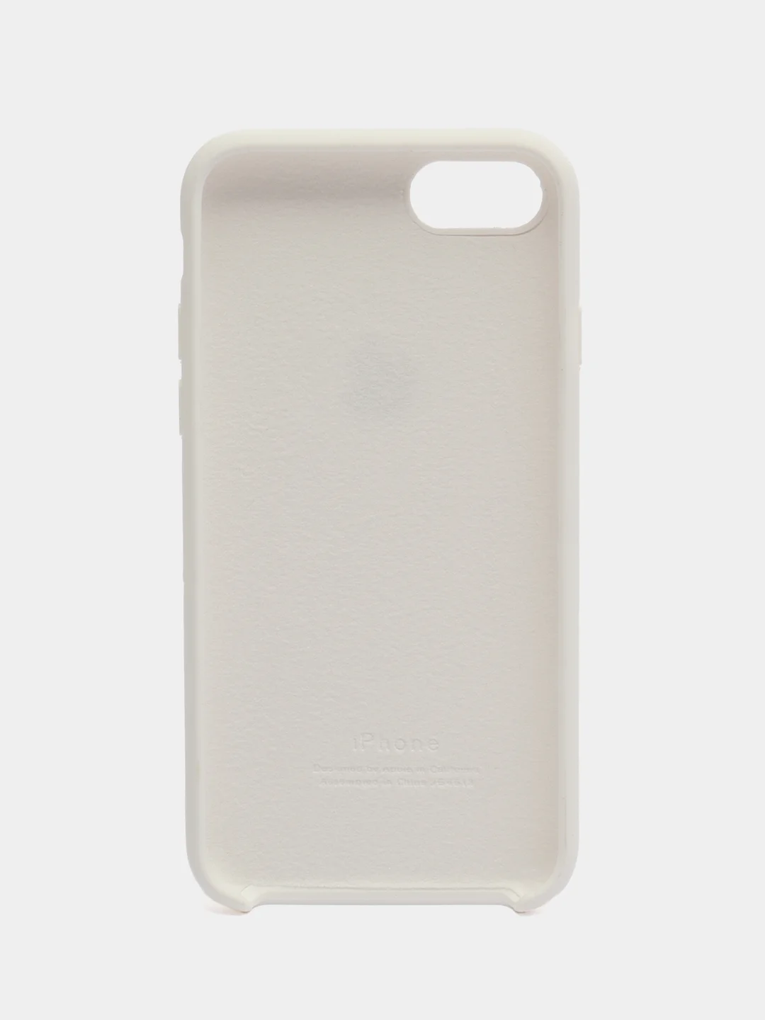 Белый чехол Silicone Case для iPhone 7/8