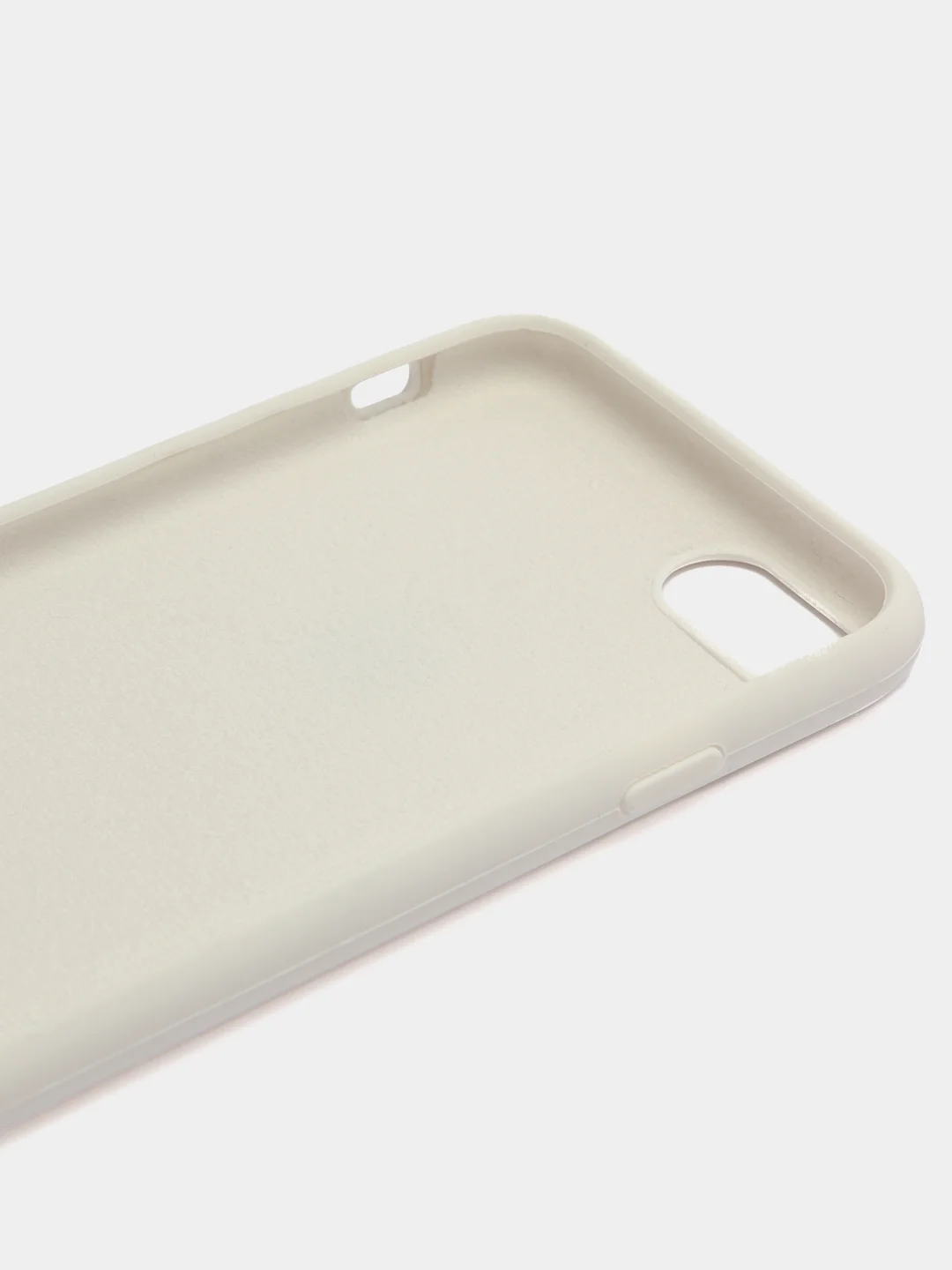 Белый чехол Silicone Case для iPhone 7/8