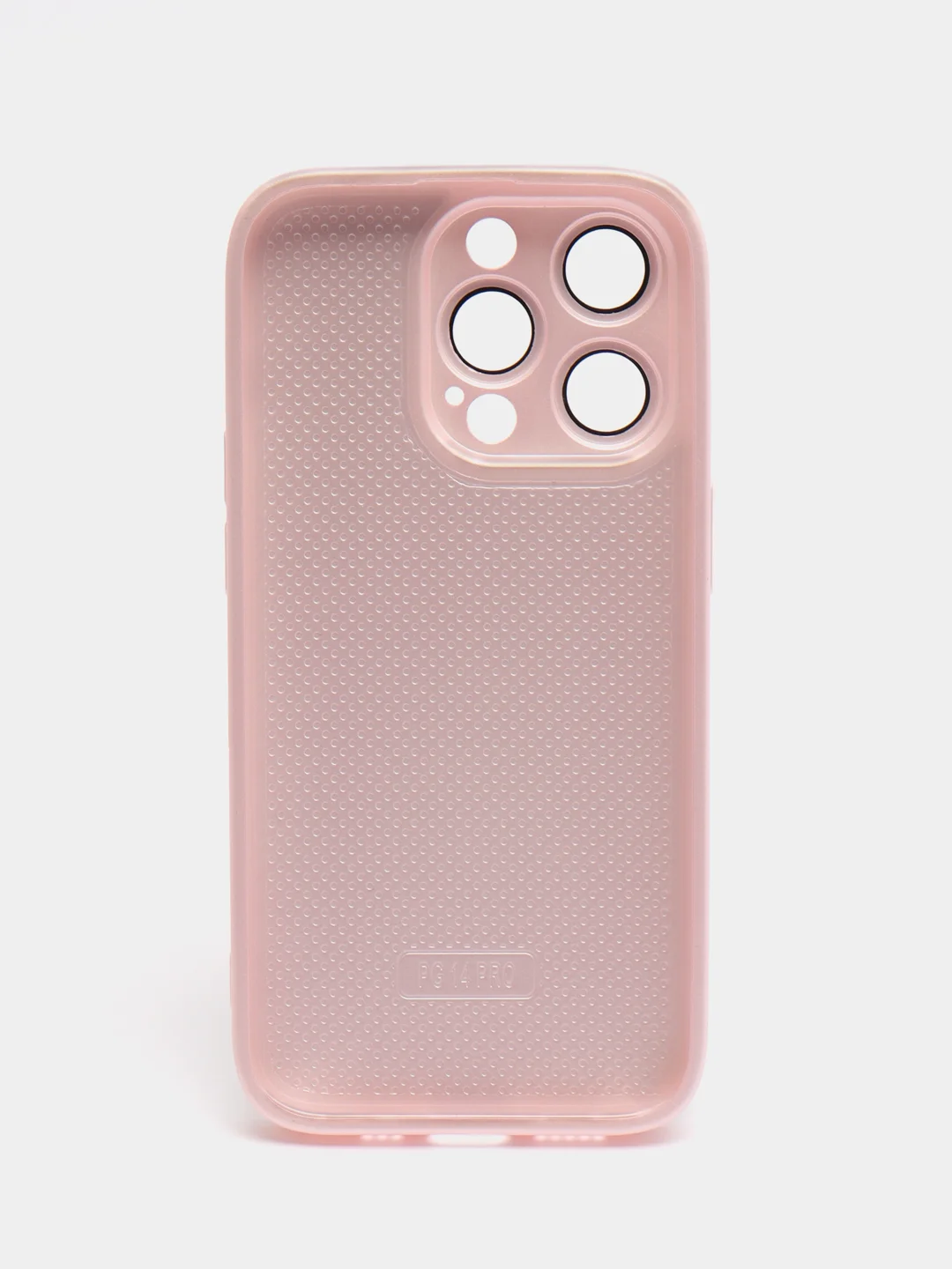 Кораллово-розовый чехол для iPhone, силиконовый, со стеклянной панелью