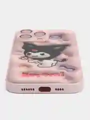 Конфетный чехол для iPhone, силиконовый, со стеклянной панелью