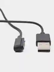 Черный кабель зарядки для смарт часов 2 pin 9.0 mm