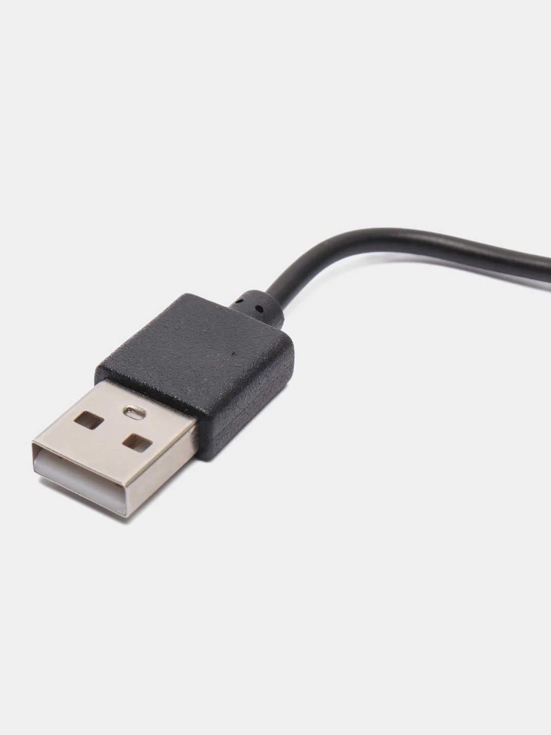 Черный кабель зарядки для смарт часов 2 pin 7.62 mm
