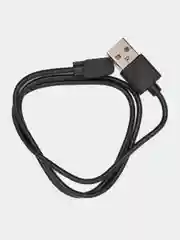 Черный кабель зарядки для смарт часов, 2 pin, 2.8 мм