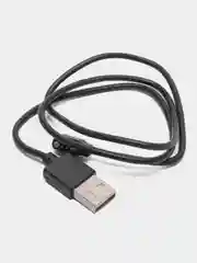 Черный кабель зарядки для смарт часов 2 pin 2.5 mm