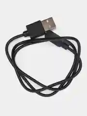 Черный кабель зарядки для смарт часов 2 pin 6,0 mm
