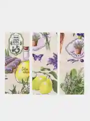 Горчичный полотенца кухонные  из рогожки  из хлопка для кухни, лица и рук, детям, салфетка на стол