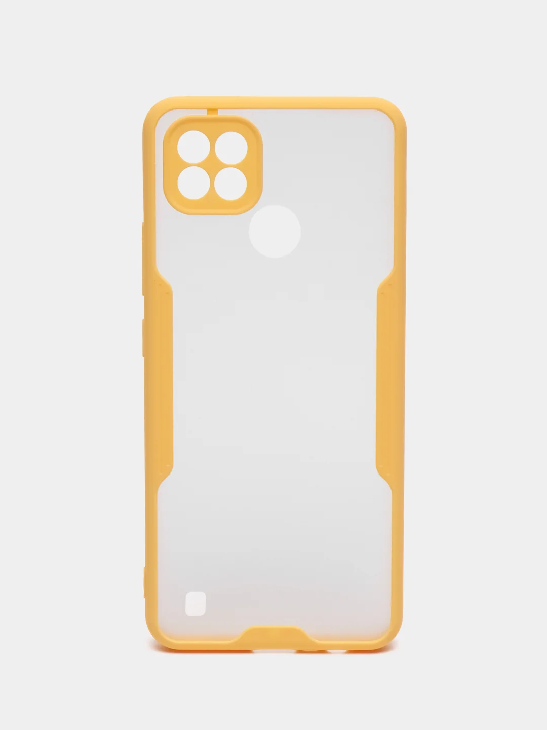 Желтый чехол Bubble Slim Case для Realme C21, C20/C11, C30, C31, C35, C40, C255, C25Y