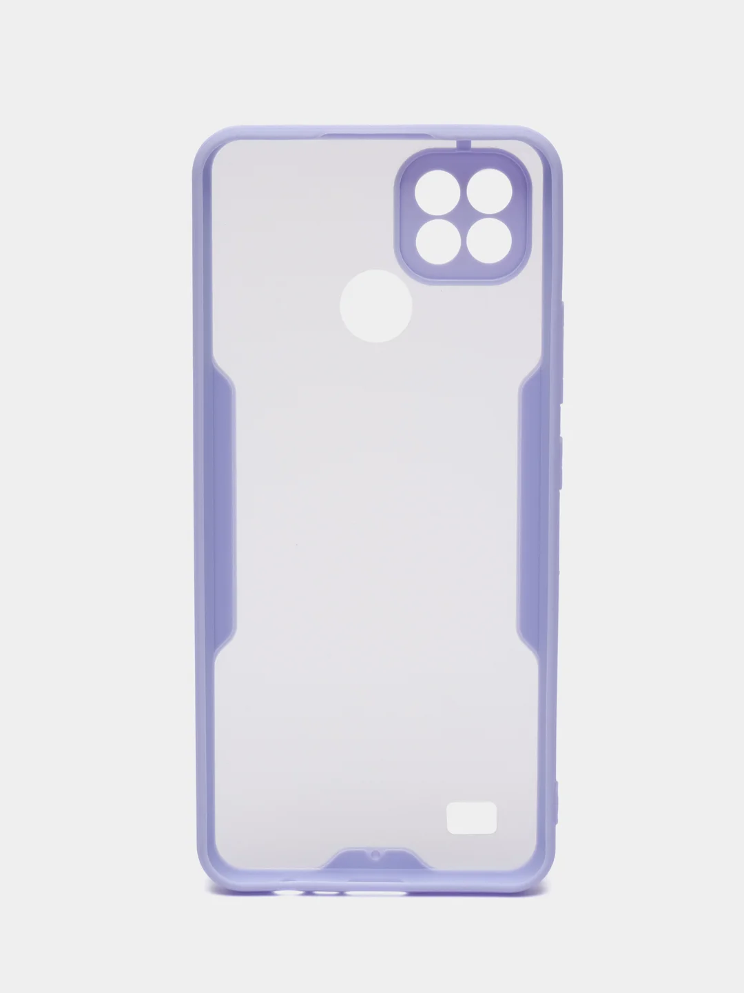 Сиреневый чехол Bubble Slim Case для Realme C21, C20/C11, C30, C31, C35, C40, C255, C25Y