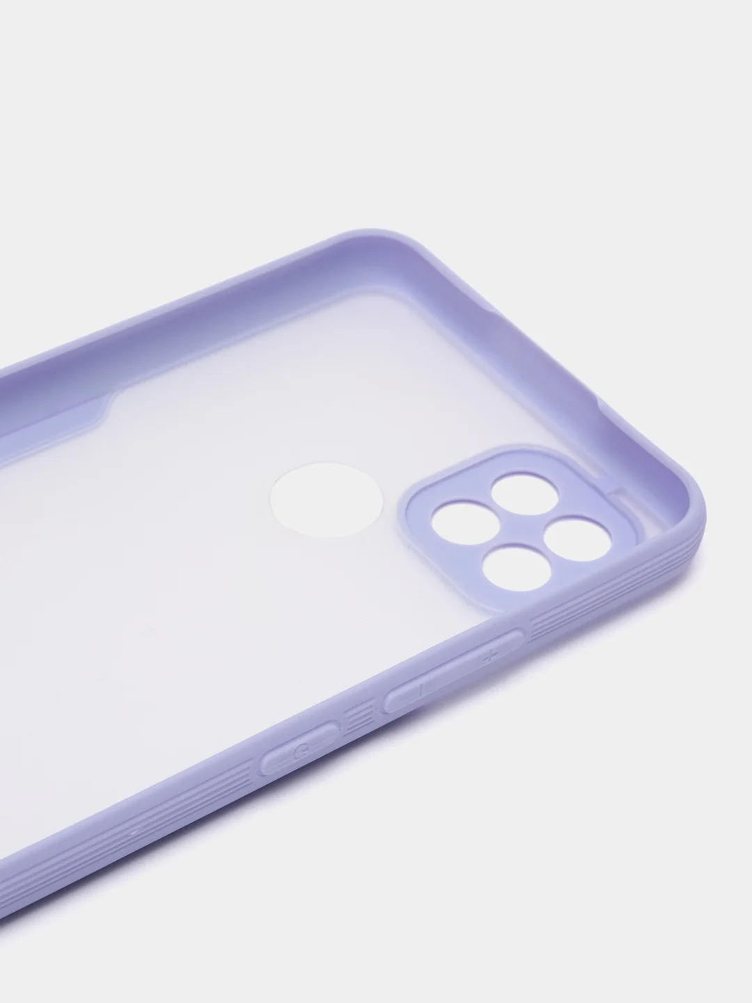 Сиреневый чехол Bubble Slim Case для Realme C21, C20/C11, C30, C31, C35, C40, C255, C25Y