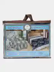 Темно-синий покрывало 2х стороннее на кровать (диван), размер - 150/220, состав ткани - хлопок